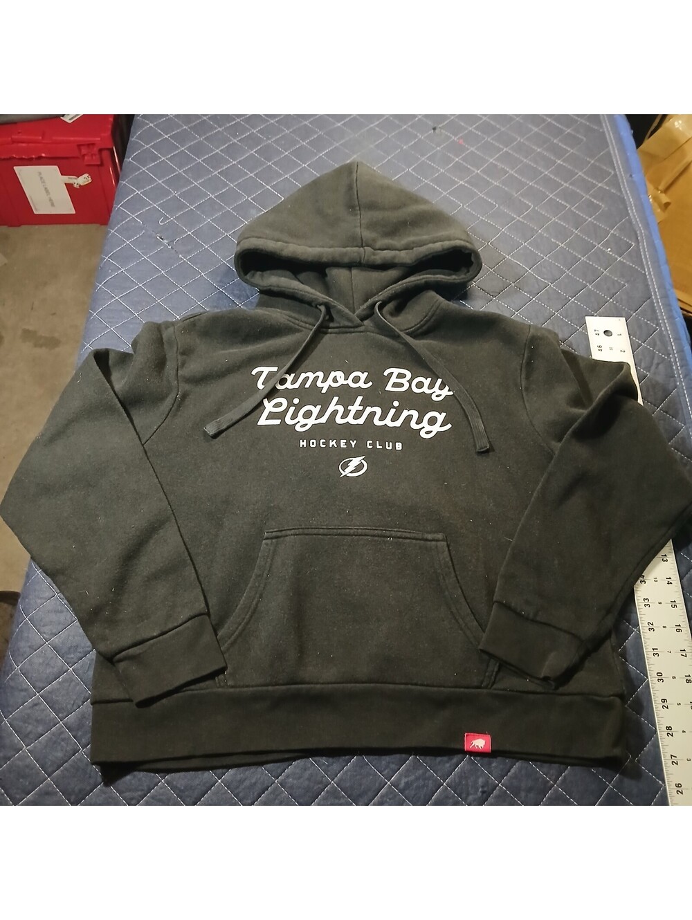 Sportige Tampa Bay Lightning Hockey Club Hoodie Black Size S